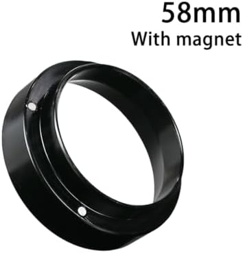 58MM Coffee Bottomless Portafilter,Compatible With GAGGIA,Classic Pro Naked Filter Basket Barista Accessories Espresso Machine Tools Goods(58mm dosing ring) - Image 2