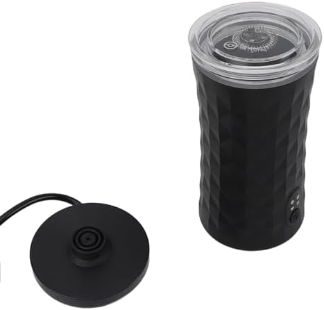 Automatic Milk Frother 4 in 1 for Coffee and Beverages with Hot Cold Foam Settings Fast Quiet Stainless Steel Milk Foam Maker for Home Use - Image 7