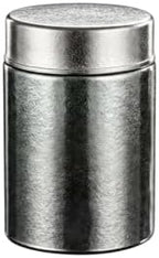 Pure Titanium Tea Canister, Metal Food Storage Container for Loose Leaf Tea and Tea Bags, 9.5 fl oz Jar for Home or Travel (1 PC) by Unknown