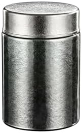 Pure Titanium Tea Canister, Metal Food Storage Container for Loose Leaf Tea and Tea Bags, 9.5 fl oz Jar for Home or Travel (1 PC) by Unknown