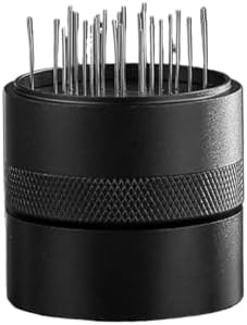 Espresso Stirrer WDT Tool, Coffee Powder Distribution Tool Fits 51mm 53mm 54mm 58mm Portafilter(Black 58mm) by Unknown