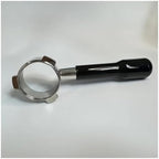54mm 3-ear Naked Portafilter With BasketStainless Steel Bottomless Coffee Handle(ABS black,With 1 2 cup baske) - Image 2