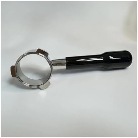 54mm 3-ear Naked Portafilter With BasketStainless Steel Bottomless Coffee Handle(ABS black,With 1 2 cup baske) - Image 2