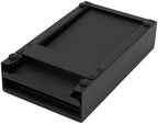 DIBTSA Espresso Knock Box Drawer, Stainless Steel Coffee Grounds Container with Removable Rubber Knock Bar and Non-slip Base, Mini 9.29 x 5.43 x 2.08 inches (Black) - Image 5