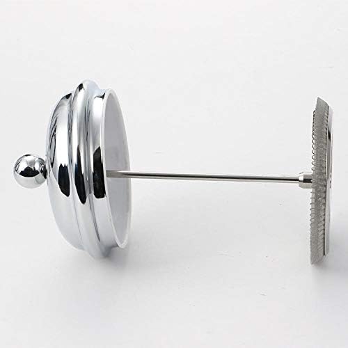 French Press Coffee Maker Filter Press Pot - 21.5*11cm - Silver - Coffee, Tea - Individual and Group Use - Image 3