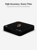 Coffee Scale with Timer and Flow Rate Tracking, 0.1g Precision, 3kg Capacity, Rechargeable, Smart App Compatible, Ideal for Espresso and Pour Over Brewing - Image 3