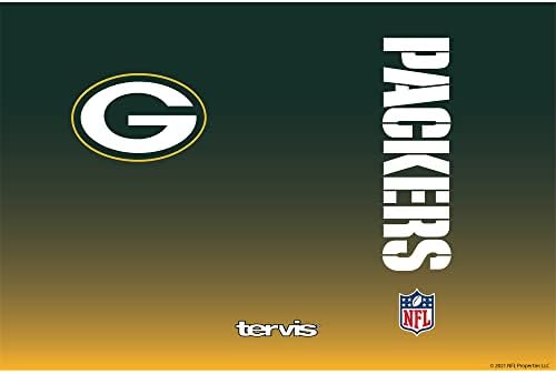 Tervis NFL Green Bay Packers - Ombre Triple Walled Insulated Tumbler Travel Cup Keeps Drinks Cold & Hot, 30oz Legacy, Stainless Steel - Image 2