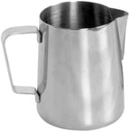Stainless Steel Milk Frothing Pitcher 33 oz (1000ml), 2-Pack – Premium Mirror Finish Espresso Steaming Cup, Large Metal Coffee Latte Art Jug with Precision Pour Spout for Baristas and Cafes by Unknown