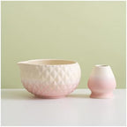 8pcs Matcha Tea Set Kiln-Changed Ceramic Bowl With Spout Whisk Tea-Making Tool(007) - Image 3