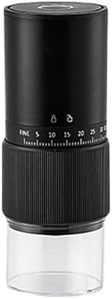 Ergonomic Hand Coffee Grinder with Ceramic Burrs Manual, Black B by Unknown