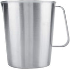 Zopsc Stainless Steel Measuring Cup, 2000ml Milk Frothing Pitcher, Large Milk Jug for Latte Coffee Art, Barista Mug with Spout, Durable Cup for Steaming Frothing - Image 4