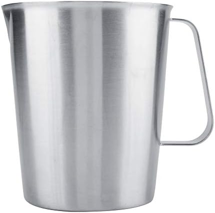 Zopsc Stainless Steel Measuring Cup, 2000ml Milk Frothing Pitcher, Large Milk Jug for Latte Coffee Art, Barista Mug with Spout, Durable Cup for Steaming Frothing - Image 4