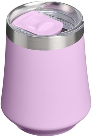 STANLEY Reserve Wine Tumbler | 11 oz Stainless Steel Travel Mug For Wine, Cocktails, Soda | Keeps Drinks Cold for Hours | BPA-Free | Soft Orchid - Image 3