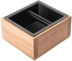 Wooden Coffee Knock Box Detachable for espresso Grounds Bin Wooden - Image 2