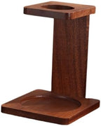 Coffee Cup Holder Pour Over Coffee Dripper Rack Wooden Sturdy Multifunctional Coffee Dripper Stand for Tea House Tea Party, Style B by MYCENSE