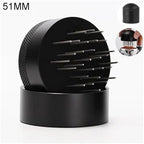 21 Needle Espresso Stirrer WDT Tool,Distribution For 51mm 54mm 58mm Portafilter(51mm Black) - Image 2