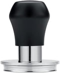 Normcore 57.5mm Coffee Tamper V4.1 Mini, Spring-Loaded with Click Feedback, 304 Stainless Steel Flat Base, Compatible with Lelit Anna Portafilter, Black by NORMCORECOFFEETOOLS