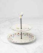 Lenox Chef Snoopy Porcelain Tiered Serving Tray - Image 3