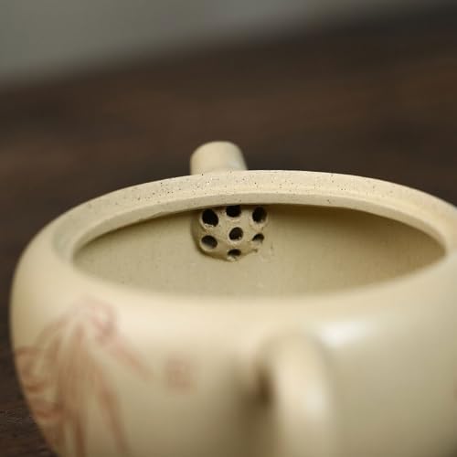 Tea Pots For Loose Tea Chinese Retro Style Handmade Purple Clay Pot Creative Pot-shaped Kung Fu Tea Set Tea Set Tea Infuser Pot - Image 7