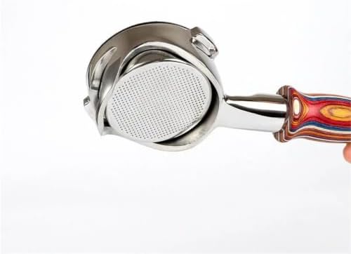 Coffee Machine Portafilter Handle,Compatible With Gaggia,Modified Filter 58MM Bottomless Hollow Stainless Steel filter basket(58mm-D) - Image 6