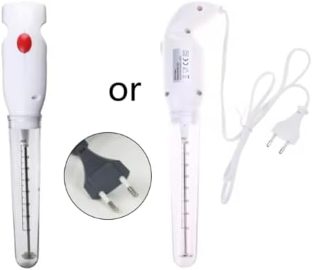 220-240V Electric Handheld Hand Mixer Frappe Milk Coffee Egg Frother Grinder Home House Dining Processor Tools(White-EU) - Image 2