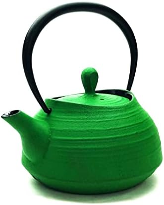 NANBU ironware Teapot Hakeme 0.5L Green 　　from JAPAN - Image 2