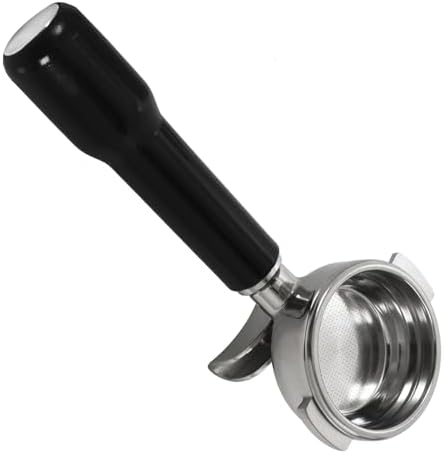 58MM Stainless Steel Coffee Machine Bottomless Filter Holder Portafilter，Compatible For Rocket，Compatible For Expobar，Double Mouth/ E61 by Unknown