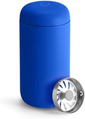 Fellow 12 oz Carter Move Travel Mug - Vacuum-Insulated Stainless Steel Travel Coffee Mug - Coffee Tumbler with Ceramic Interior and Splash Guard - Electric Cobalt by Unknown