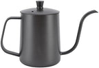 Rengue Gooseneck Pour Over Coffee Kettle 20oz Stainless Steel Tea Kettle with Precision Control for Home Brewing Stovetop Safe Small Water One Person (600ml PTFE Black) - Image 6