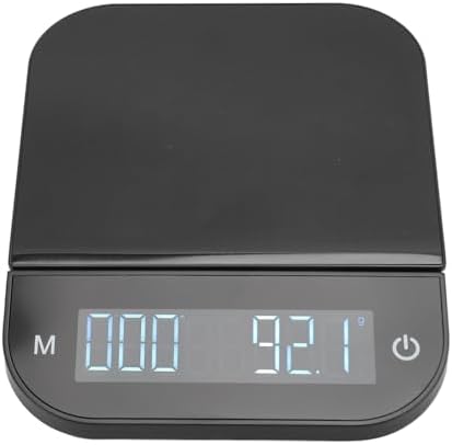 Kitchen Scale 0.1g to 6.6lb Digital Food Scale with LED Display Touch Control Tare Function Timer ABS Coffee Scale for Home Cooking Baking Volumetric Measurement - Image 2