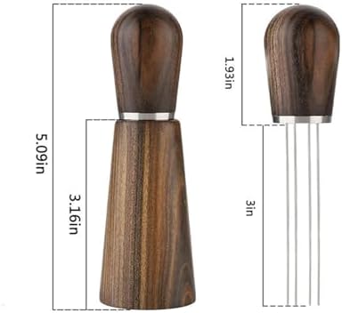 Coffee Powder Tamper WDT Stainless Steel Espresso Powder Stirrer Distributor Cafe Stirring Barista Accessories(Multi-colored) - Image 2