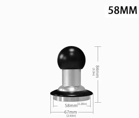 58mm Leveling Coffee Tamper with Calibrated Spring Loaded - Image 3