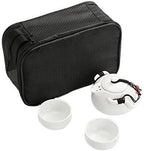 Ceramic Porcelain Kung Fu Travel Tea Set 3/5 Pcs Bag Box - Image 3