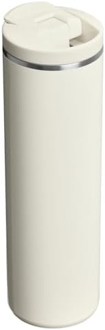 STANLEY Transit FlipTop Mug | Leakproof Coffee Travel Cup | Vacuum Insulated Stainless Steel | Stays Hot or Cold for Hours | BPA-Free | 20 oz | Cream Gloss - Image 3