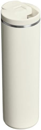 STANLEY Transit FlipTop Mug | Leakproof Coffee Travel Cup | Vacuum Insulated Stainless Steel | Stays Hot or Cold for Hours | BPA-Free | 20 oz | Cream Gloss - Image 3