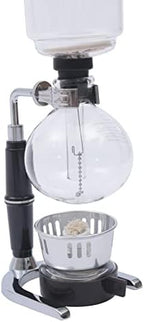 360ml 3-Cup Heat-Resistant Glass Siphon Coffee Maker, Borosilicate Syphon Pot for Home, Coffee Shop, Bar Tabletop Brewer - Image 6
