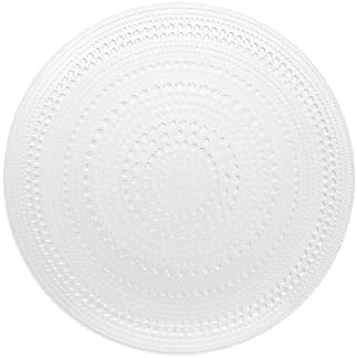 Fortessa Jupiter Hobnail Glass, 13" Charger/Platter Plate (Set of 4), Clear by Unknown
