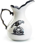 Potter's Studio Witches Brew Pitcher, 4 Assorted Halloween Tea Cup and Saucer Sets with Gold Trim - Image 3