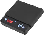 Coffee Scale Digital Rechargeable Coffee Scale with Timer Smart Mode Mini Portable Electronic Scale for Hand Brewed Coffee ABS Silicone 2000g Capacity - Image 5