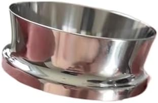 58MM Espresso Dosing Ring Portafilter Funnel Funnel Stainless Steel Metal by Unknown