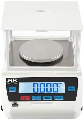 FLB Lab Analytical Balance 300g0.001g Digital Scale with Plastic Windshield by FLBFORELIBRA