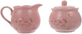 1 Set Ceramic Milk Jug Sugar Bowl White Utensils Set Coffee Syrup Set Coffee Dripper Set Ceramic Sugar Jar Candy Canister Tea Mug with Lid Coffee Pot Sugar Pot with Lid Ceramics Jars (Pink 12X7.5CM) by Unknown