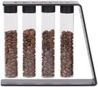 Single Dose Coffee Bean Storage Tubes, Espresso Bean Cellars,with Stand, Capacity 34.5g,for Home,Coffee Shop - Image 2