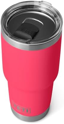 YETI Rambler 30 oz Tumbler Retired Colors, Stainless Steel, Vacuum Insulated with MagSlider Lid, Bimini Pink - Image 3