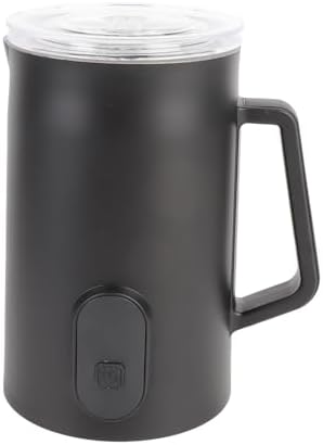 Electric Milk Frother 400W, 4 in 1 Automatic Warm and Cold Foam Maker with Silent Operation, Stainless Steel, 580ml, for Coffee, Latte, Cappuccino, Hot Chocolate (US Plug) - Image 2