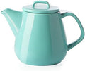 Sweejar 40oz Tea pot with Removable Stainless Steel Infuser,Dishwasher Safe Tea Pots for Loose Tea,Tea Pots with Infuser for Chrismas Women Gift(Turquoise) by Sweejarco1949