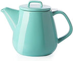 Sweejar 40oz Tea pot with Removable Stainless Steel Infuser,Dishwasher Safe Tea Pots for Loose Tea,Tea Pots with Infuser for Chrismas Women Gift(Turquoise) by Sweejarco1949