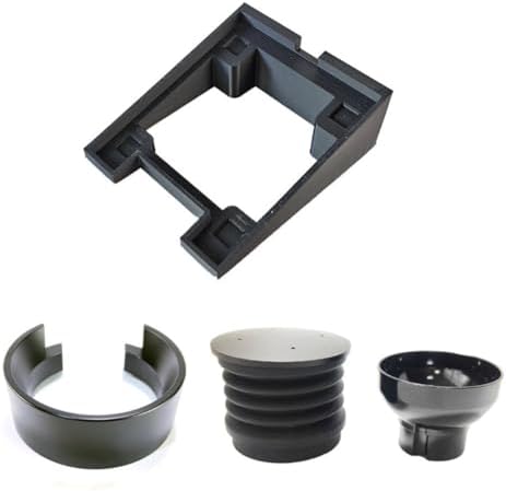 Espresso Grinder Base for Mignon For MMG Featuring Silicone-ABS Construction Dosing Ring and Bottom Bubble Container (Base+Bellow+Ring) by Unknown