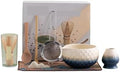8pcs Matcha Tea Set Kiln-Changed Ceramic Bowl With Spout Whisk Tea-Making Tool(008) by Unknown
