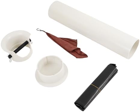 Espresso Coffee Knock Box, Commercial Floor Standing Knockbox with Removable Base, Coffee Grounds Bucket with 30 Garbage Bags and Towel for Snack Bars, Coffee Shops (Beige) - Image 7